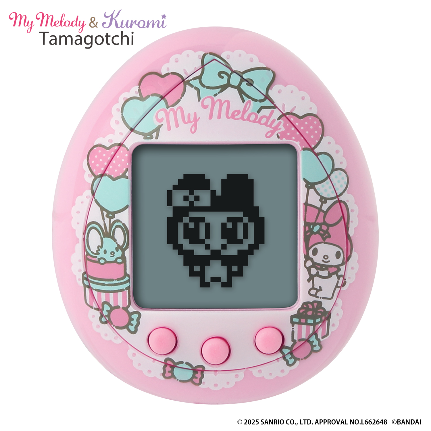 My Melody & Kuromi Tamagotchi　My Melody ver.